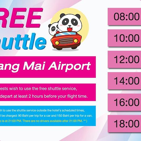 โรงแรมลัคกี้แพนด้า เชียงใหม่ ภายนอก รูปภาพ