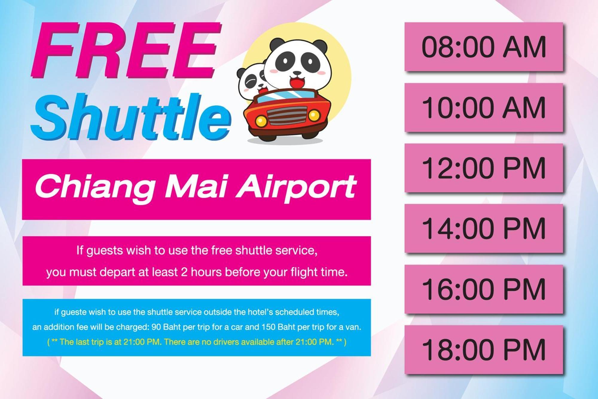 โรงแรมลัคกี้แพนด้า เชียงใหม่ ภายนอก รูปภาพ